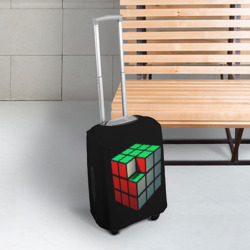 Чехол для чемодана 3D Кубик Рубика - фото 2