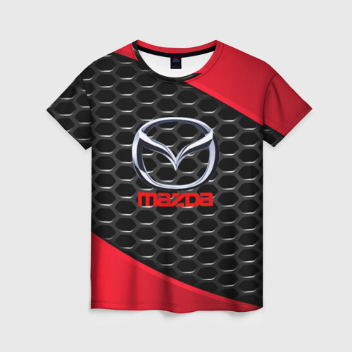 Женская футболка 3D Mazda, цвет 3D печать