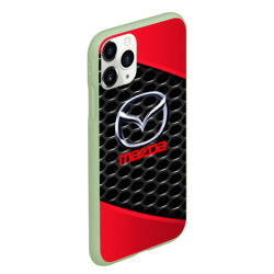 Чехол для iPhone 11 Pro Max матовый Mazda - фото 2