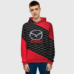 Мужская толстовка 3D Mazda - фото 2