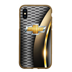 Чехол для iPhone XS Max матовый Chevrolet