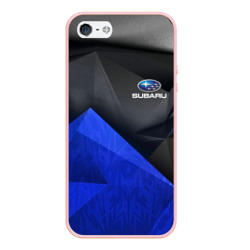 Чехол для iPhone 5/5S матовый Subaru