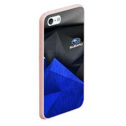 Чехол для iPhone 5/5S матовый Subaru - фото 2