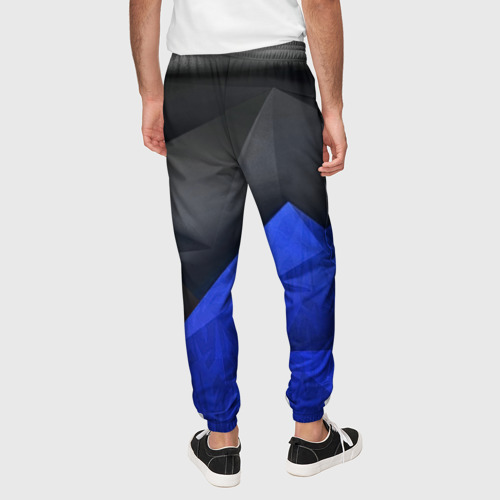 Мужские брюки 3D с принтом SUBARU, вид сзади #2