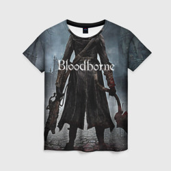 Женская футболка 3D Bloodborne