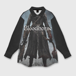 Женская рубашка oversize 3D Bloodborne