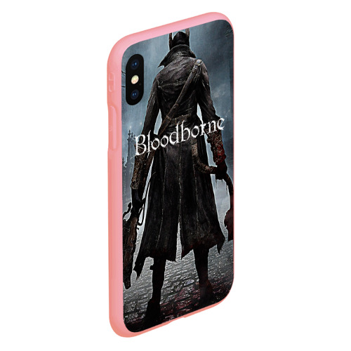 Чехол для iPhone XS Max матовый Bloodborne, цвет баблгам - фото 3