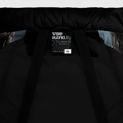 Мужская зимняя куртка 3D Bloodborne, цвет черный - фото 7