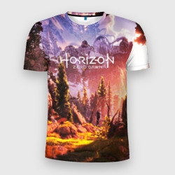 Мужская футболка 3D Slim Horizon Zero Dawn