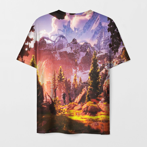 Мужская футболка 3D Horizon Zero Dawn, цвет 3D печать - фото 2