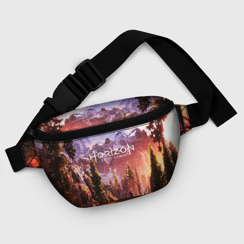 Поясная сумка 3D с принтом Horizon Zero Dawn, фото #5