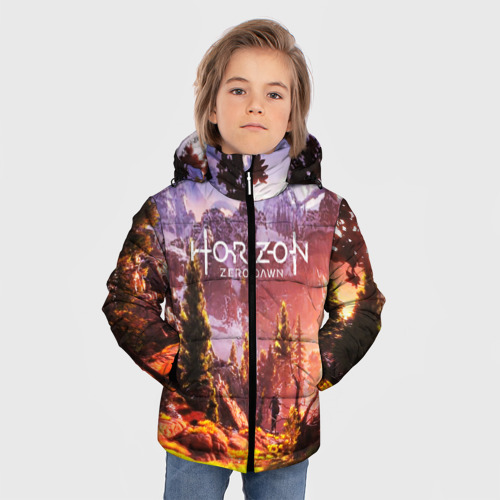 Зимняя куртка для мальчиков 3D Horizon Zero Dawn - фото 3