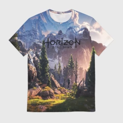 Мужская футболка 3D Horizon Zero Dawn