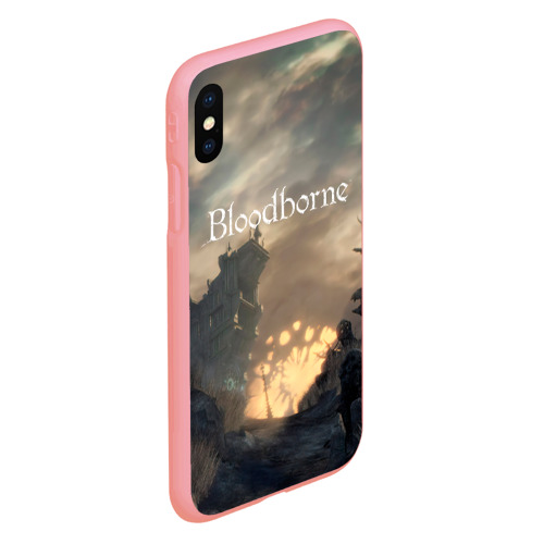 Чехол для iPhone XS Max матовый Bloodborne, цвет баблгам - фото 3