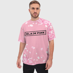 Мужская футболка oversize 3D Blackpink - фото 2