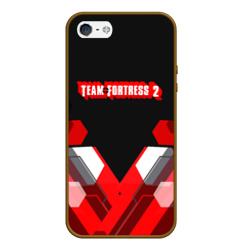 Чехол для iPhone 5/5S матовый Team fortress 2