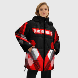 Женская зимняя куртка Oversize Team fortress 2 - фото 2