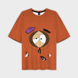 Мужская футболка oversize 3D South Park. Dead Kenny