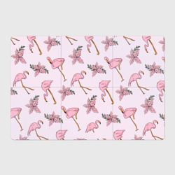 Магнитный плакат 3Х2 Розовый фламинго