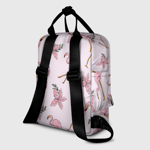 Женский рюкзак 3D Розовый фламинго - фото 5