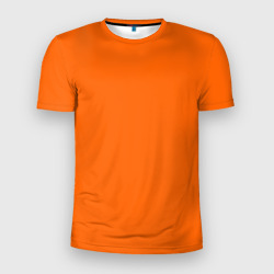Мужская футболка 3D Slim Цвет апельсиновая корка