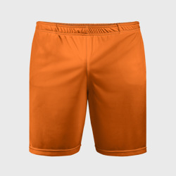 Мужские шорты спортивные Цвет апельсиновая корка