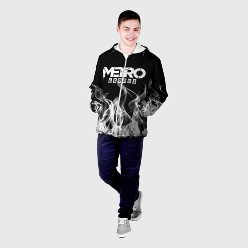 Мужская куртка 3D METRO EXODUS., цвет 3D печать - фото 3