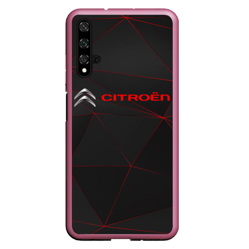 Чехол для Honor 20 Citroёn, цвет малиновый