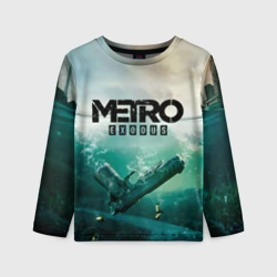 Детский лонгслив 3D Metro Exodus