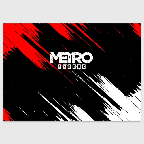 Поздравительная открытка Metro Exodus