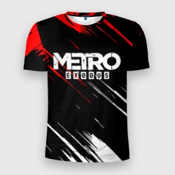 Мужская футболка 3D Slim Metro Exodus