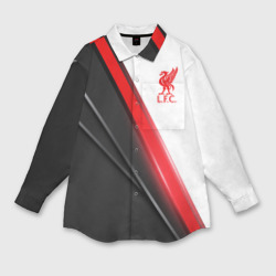 Мужская рубашка oversize 3D Liverpool F.C