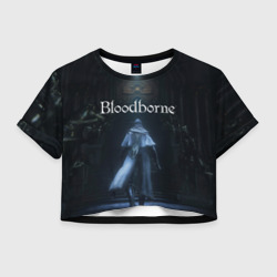 Женская футболка Crop-top 3D Bloodborne