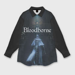 Женская рубашка oversize 3D Bloodborne