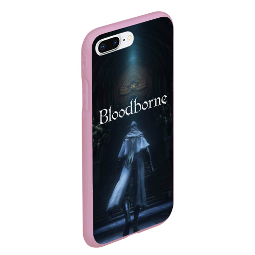 Чехол для iPhone 7Plus/8 Plus матовый Bloodborne, цвет розовый - фото 3