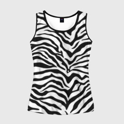 Женская майка 3D Я зебра