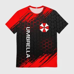 Мужская футболка 3D Umbrella Corp