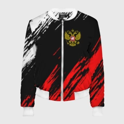 Женский бомбер 3D Россия