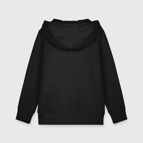 Детская толстовка хлопок с принтом Я не могу, у меня лапки, вид сзади #1