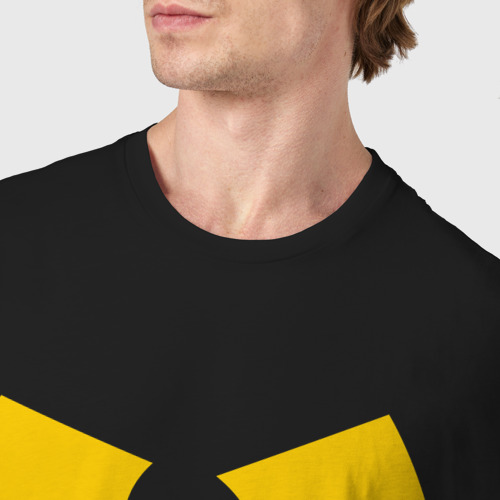 Мужская футболка хлопок Wu-Tang Clan, цвет черный - фото 6