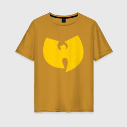 Женская футболка хлопок Oversize Wu-Tang Clan