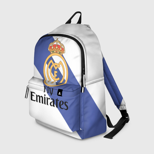 Рюкзак с принтом Реал, вид спереди №1