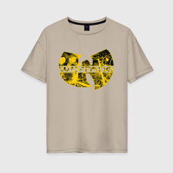 Женская футболка хлопок Oversize Wu-Tang Clan