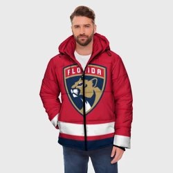 Мужская зимняя куртка 3D Флорида Пантерз - фото 2