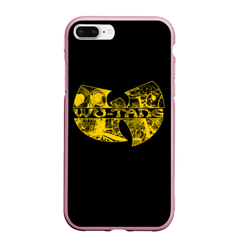 Чехол для iPhone 7Plus/8 Plus матовый Wu-Tang Clan, цвет розовый