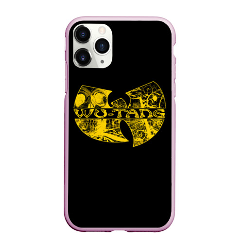 Чехол для iPhone 11 Pro Max матовый Wu-Tang Clan, цвет розовый