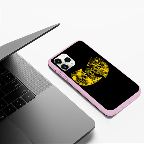 Чехол для iPhone 11 Pro Max матовый Wu-Tang Clan, цвет розовый - фото 5