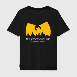 Мужская футболка хлопок Oversize Wu-Tang Clan