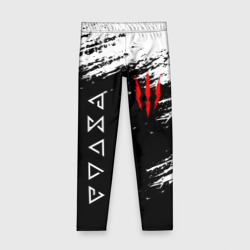 Детские леггинсы 3D Герой сериала Ведьмак