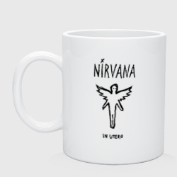 Кружка керамическая Nirvana In utero